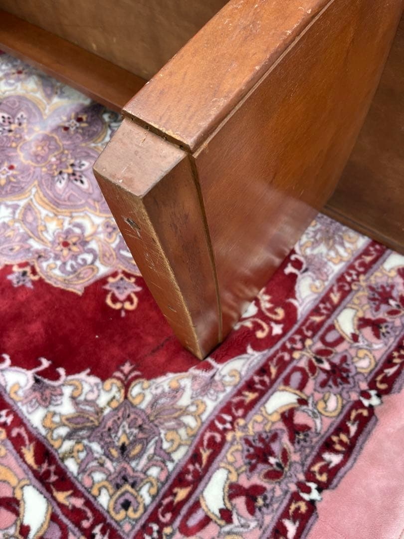 【アンティーク】maruni/マルニ木工 木製 一枚板 無垢材 センターテーブル