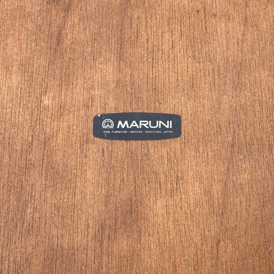 【アンティーク】maruni/マルニ木工 木製 一枚板 無垢材 センターテーブル