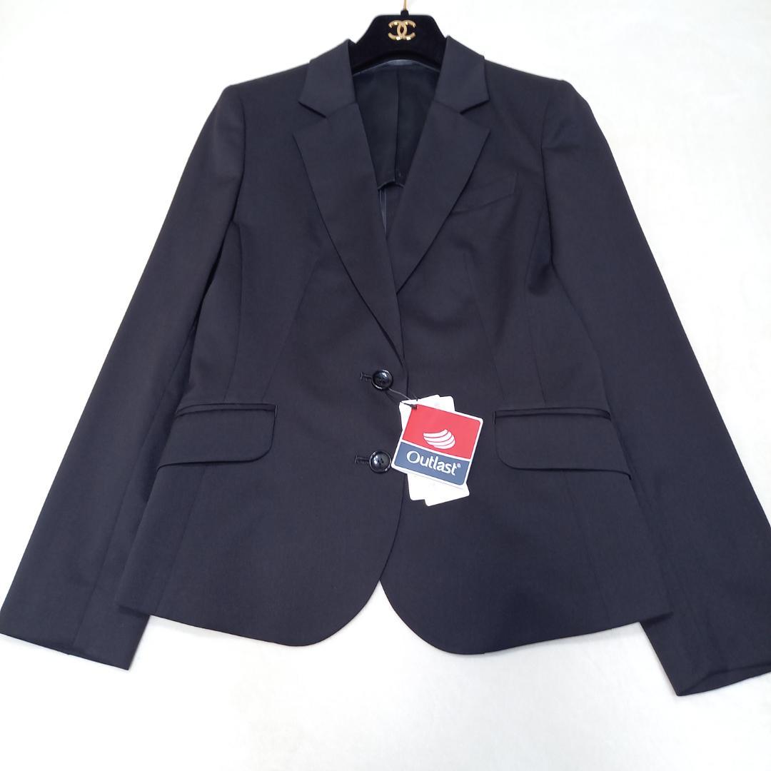 現行✨未使用タグ付✨極美品 les mues パンツスーツ ブラック 9号/7号