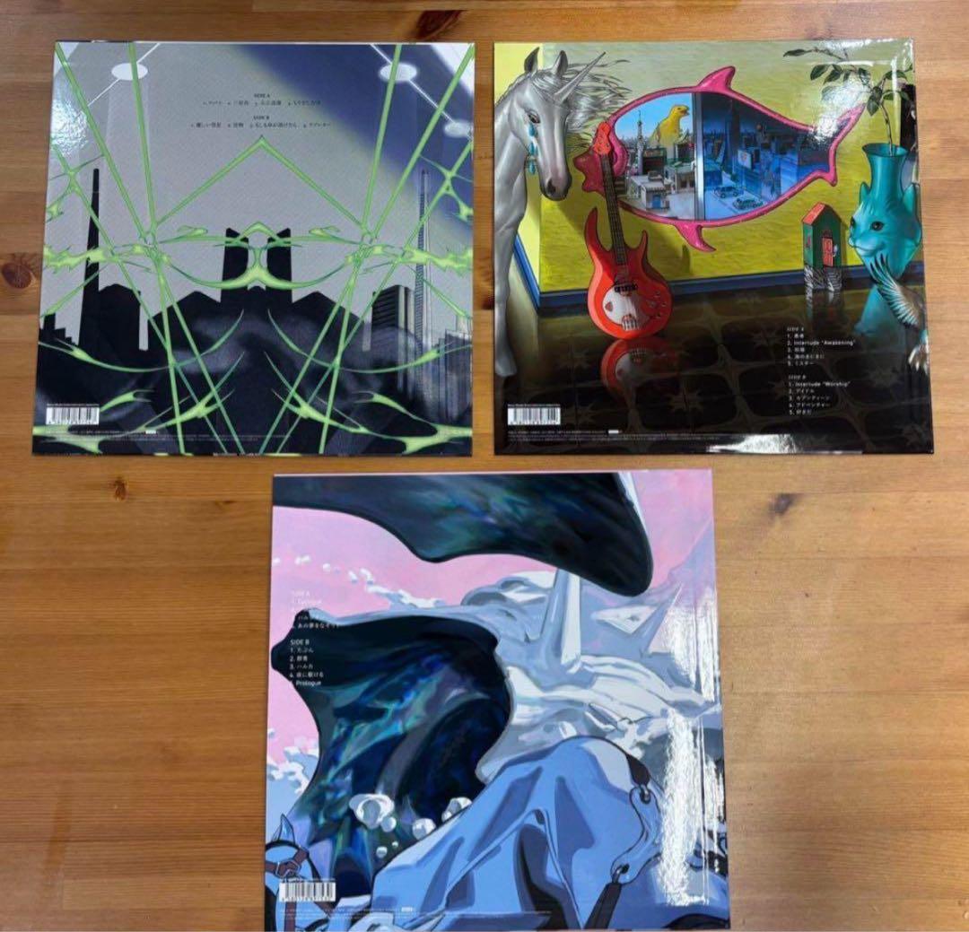 【完全生産限定盤】YOASOBI「THE BOOK1・ 2・3」アナログ盤3枚