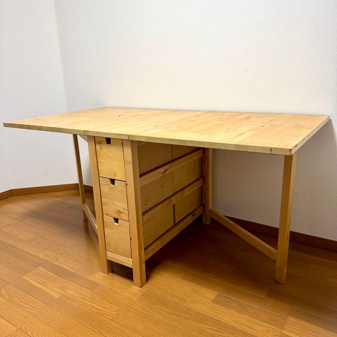 ひかり 　IKEA イケア NORDEN ノールデン ゲートレックテーブル