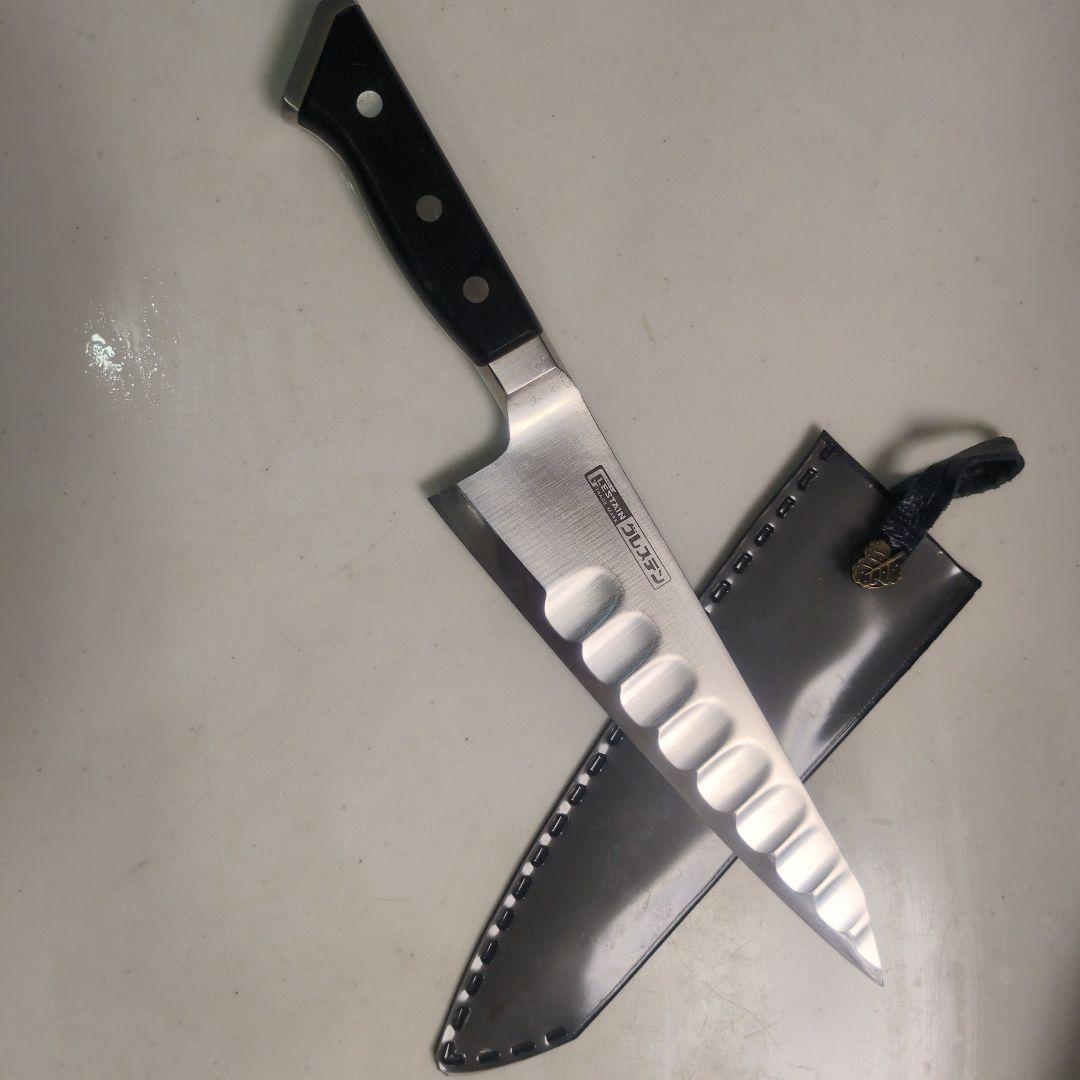 グレステン　ガラスキ包丁　200mm　骨スキ　出刃包丁