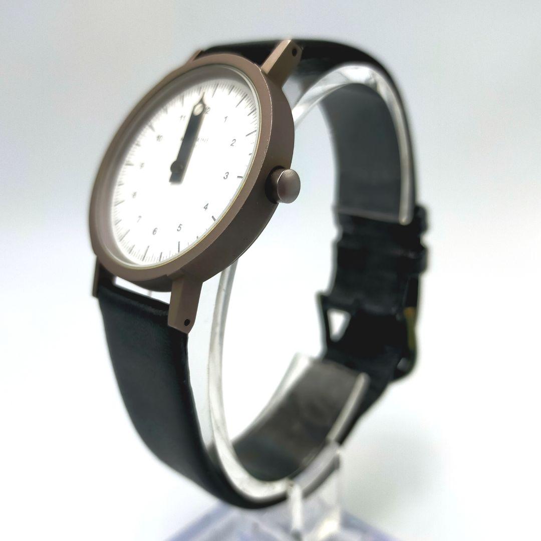 【激レア一本針】モンディーン真鍮ケース｜純正レザー｜電池交換済｜24H発送