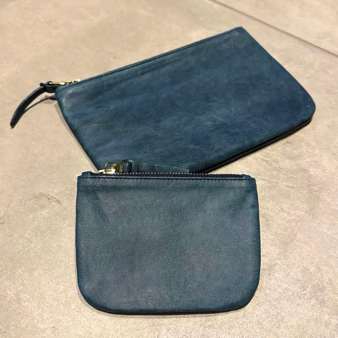 小物 visvim ICT leather wallet & TRAVEL POUCH