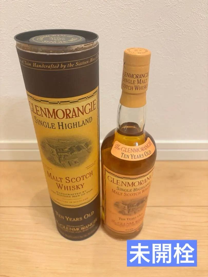 【未開栓】グレンモーレンジィ 10年 シングルモルトウイスキー 750ml