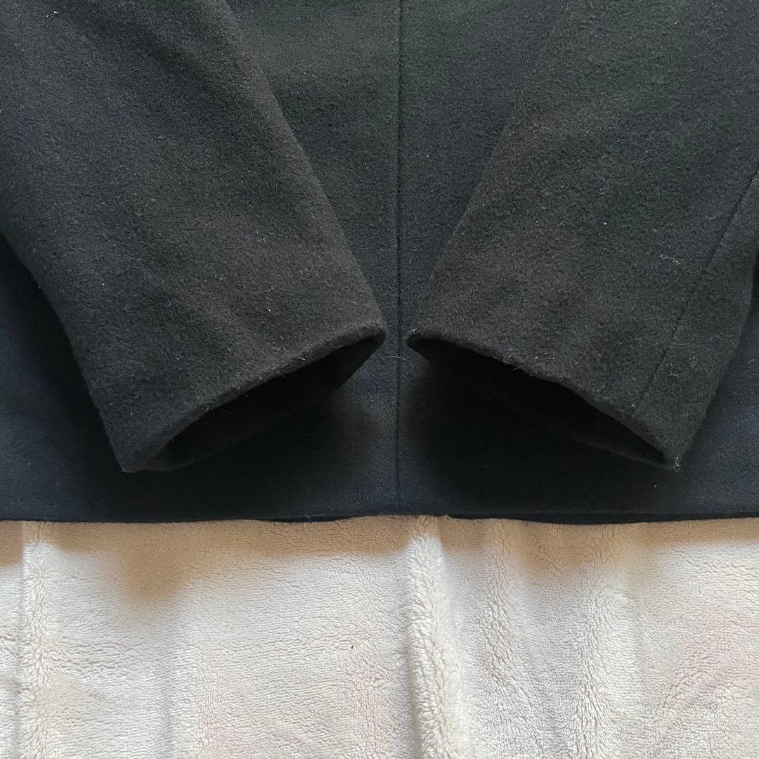 GAP オールドギャップ 中綿キルティング フルジップウールジャケット 短丈