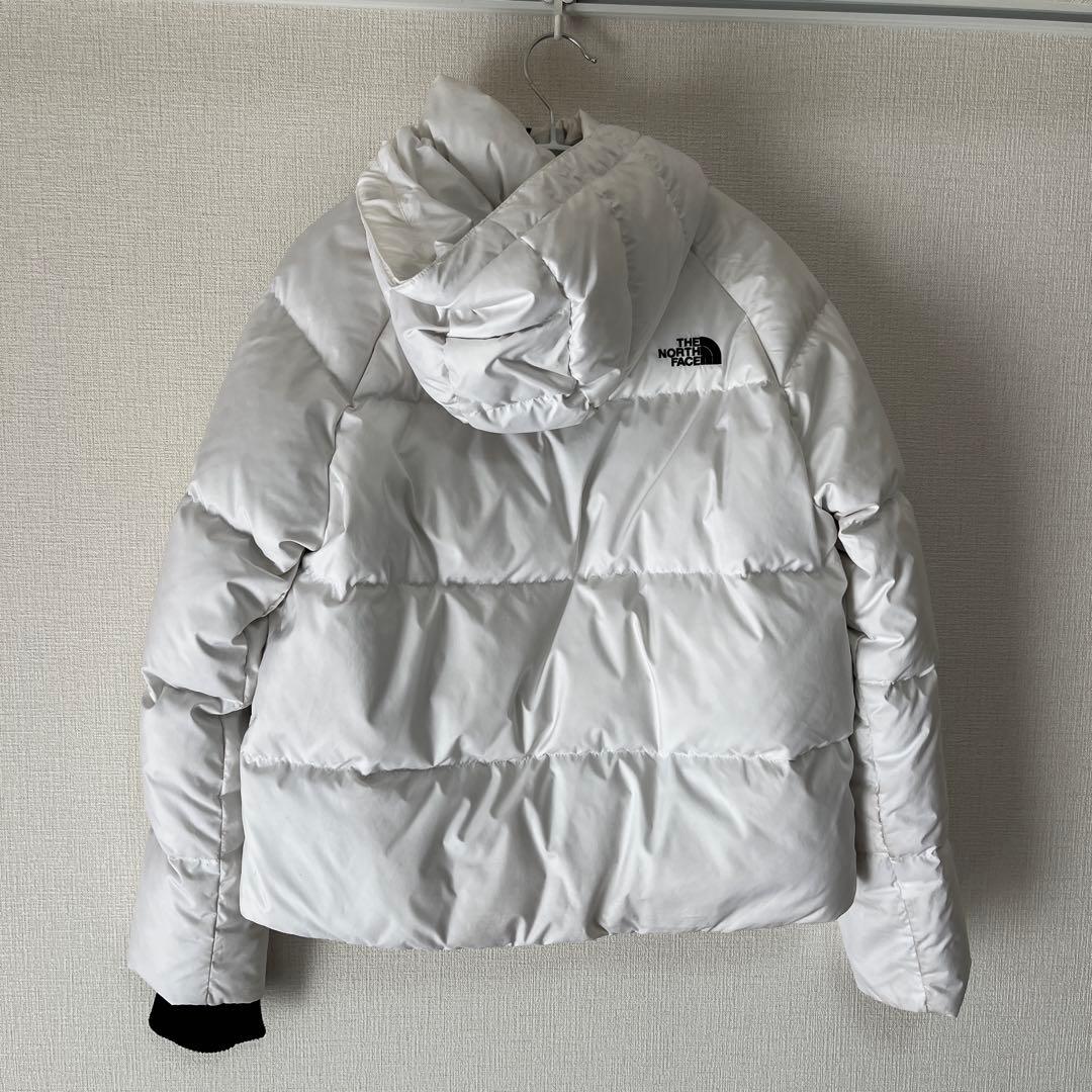 THE NORTH FACE フード付きダウンジャケット ホワイト