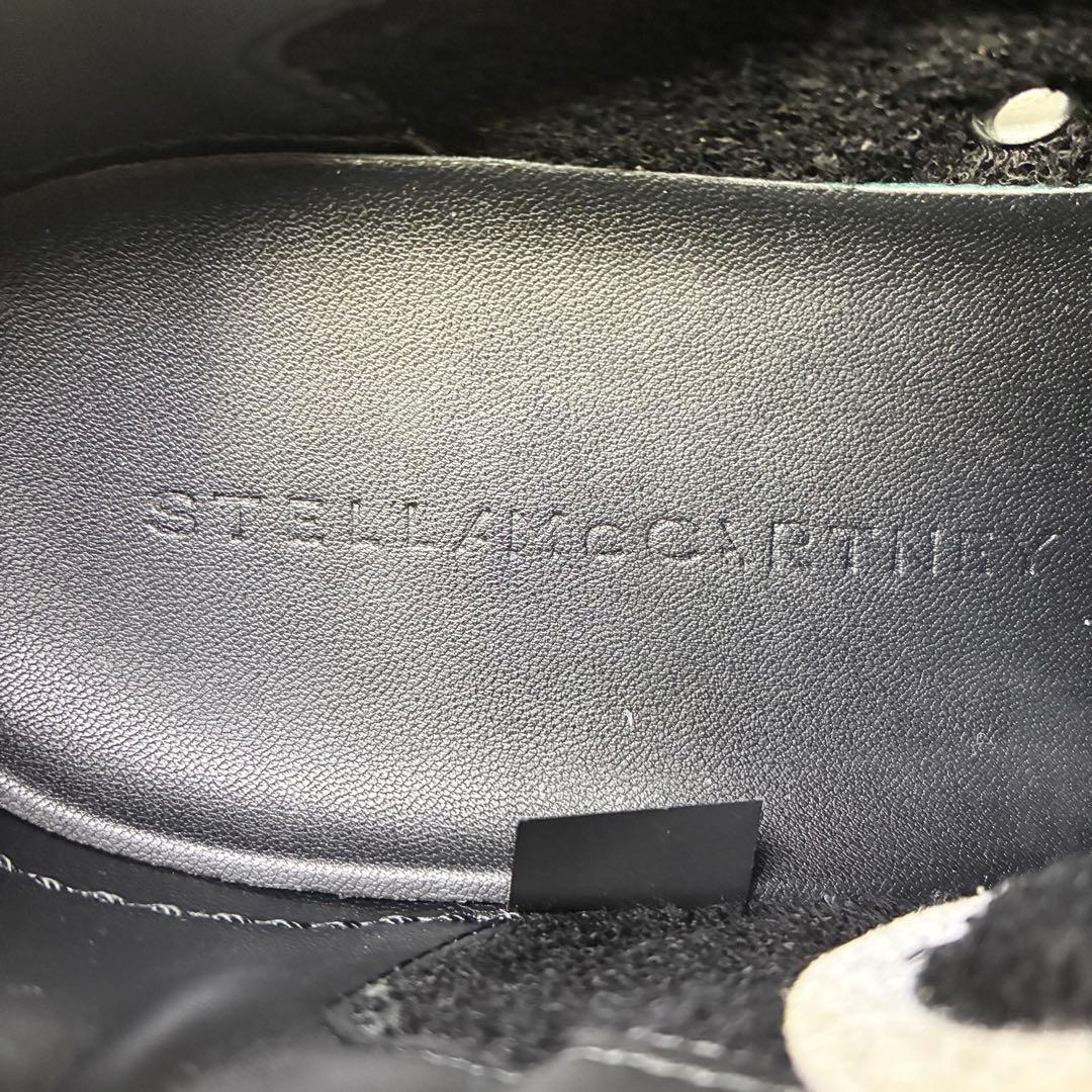 135【美品】ステラマッカートニー 特別ヴィーガンレザースニーカー 38