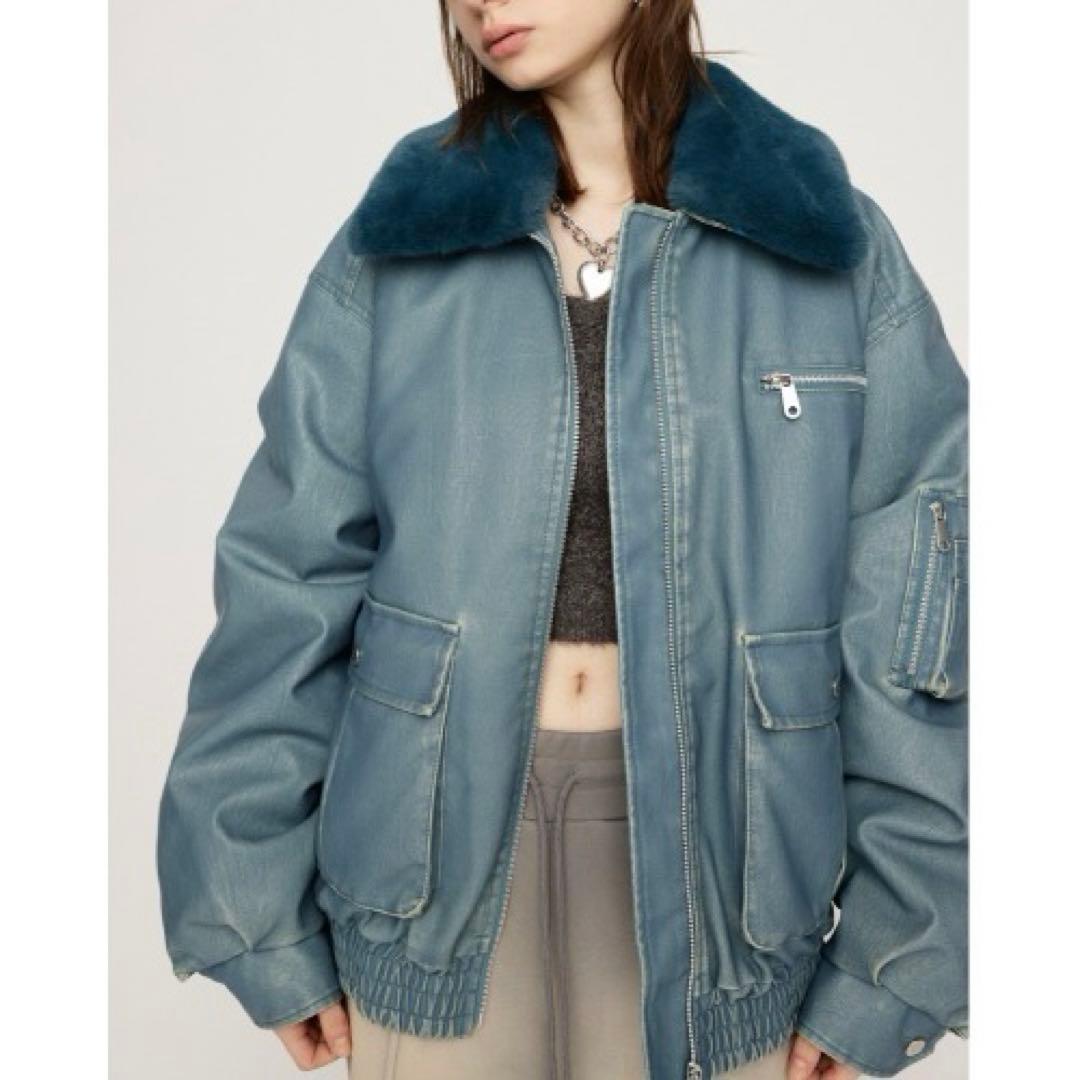 SLY アウター レザー