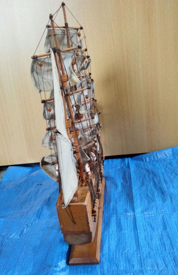 アンティーク　大型　帆船　模型　スパニッシュガレオン