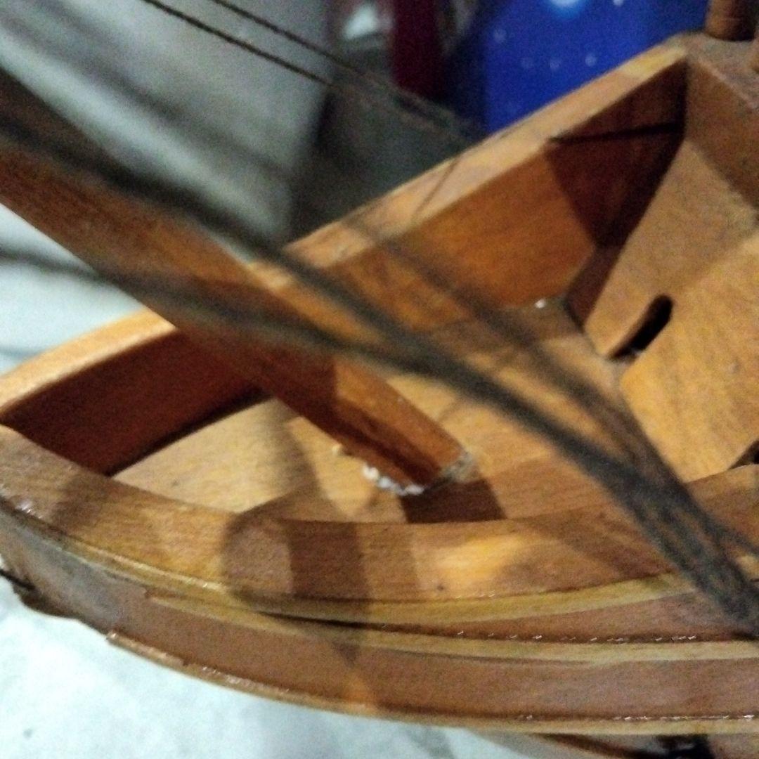 アンティーク　大型　帆船　模型　スパニッシュガレオン