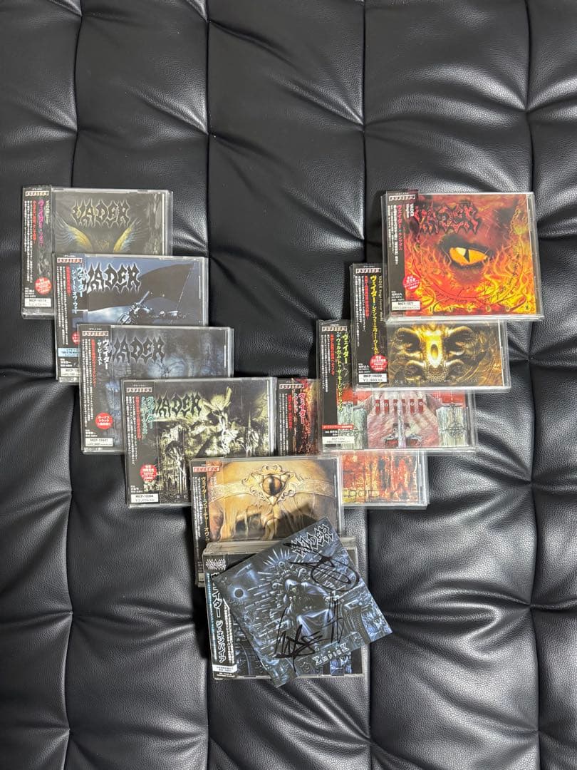 【直筆サイン入り】Vader CDセット