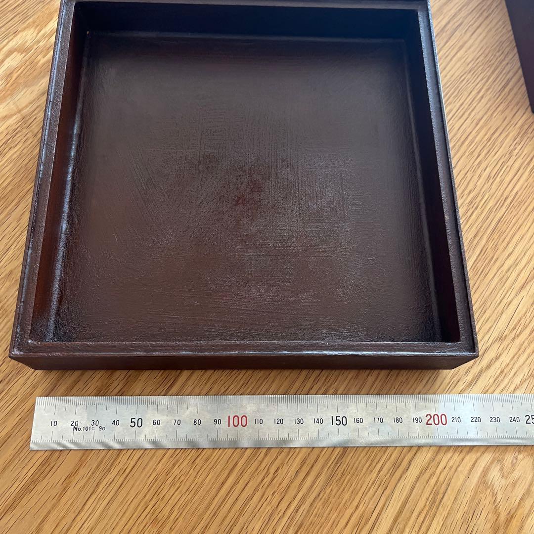 値下げ！菅原博之　角ノ器二段/漆