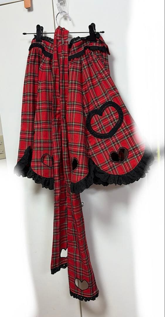 moonlolita 私は可愛いスカート ハンドメイド　リボンカチューシャ　二点