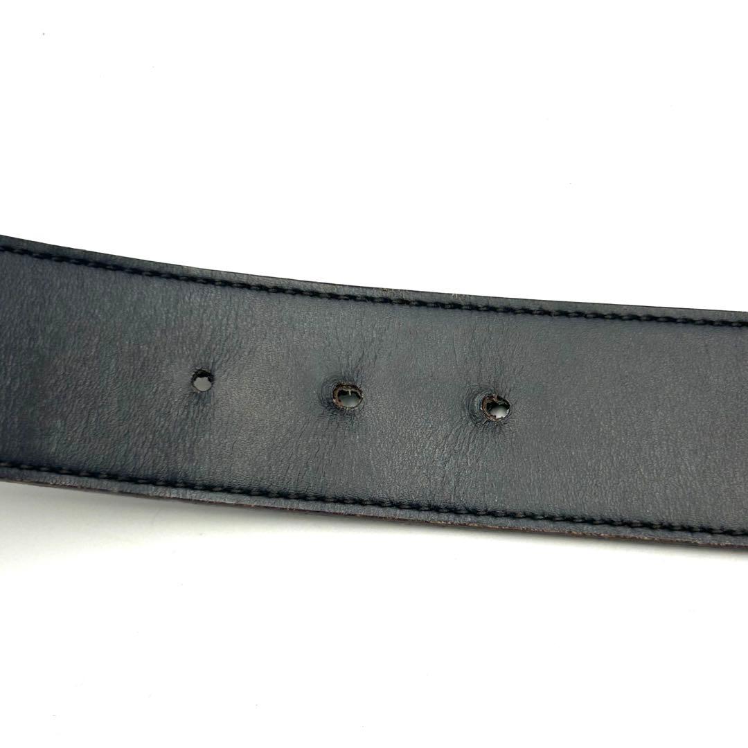 GUCCI グッチ ベルト シェリー GGキャンバス スプリーム レザー