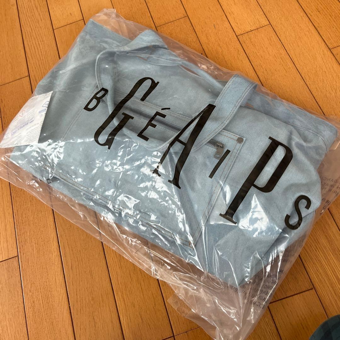 BEIS ライトブルートートバッグ【GAP限定品】
