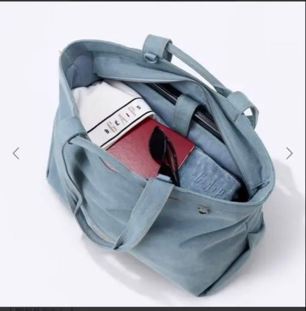 BEIS ライトブルートートバッグ【GAP限定品】