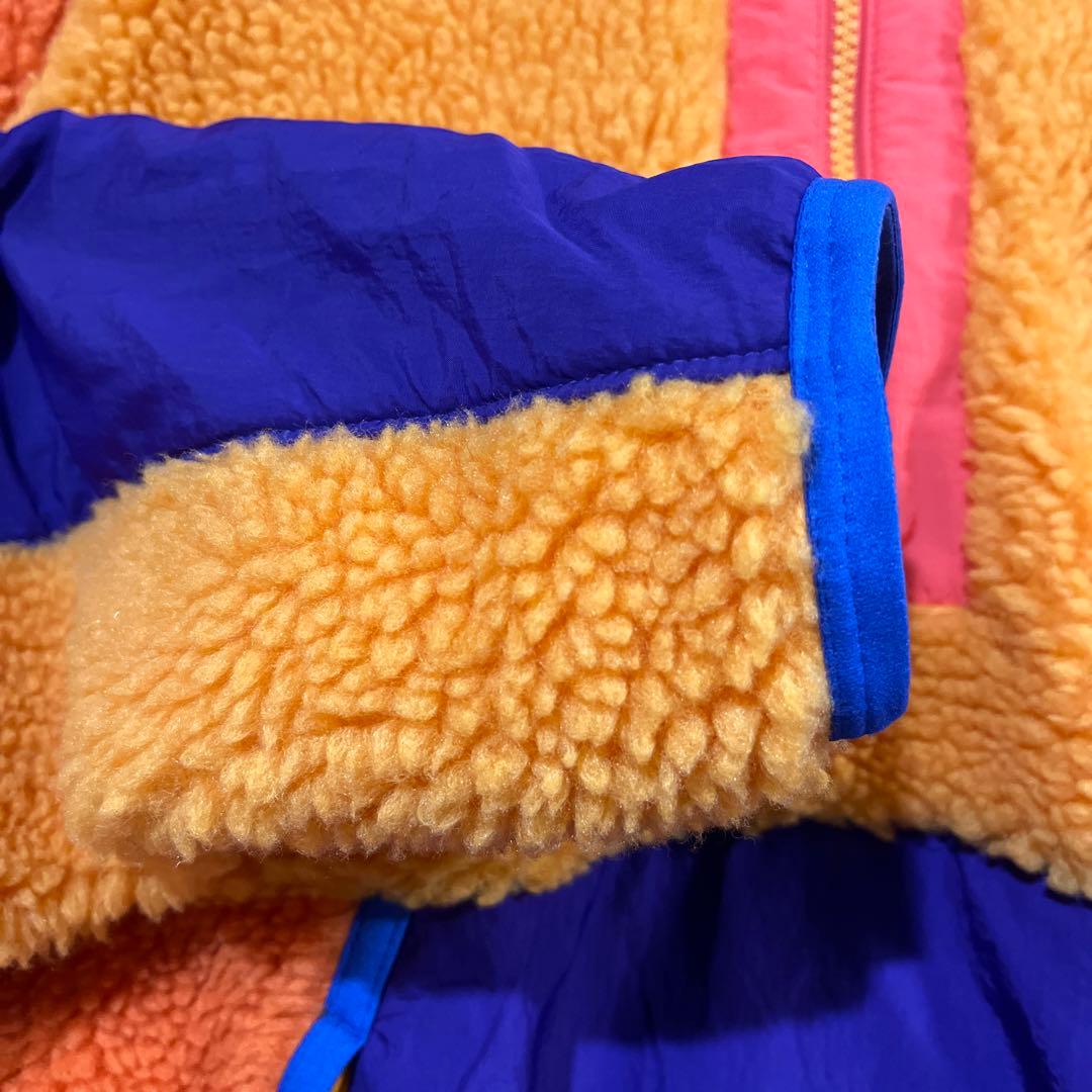 NIKE 新品 フリース 切替 ハーフジップ パーカ ボア フリース パーカー