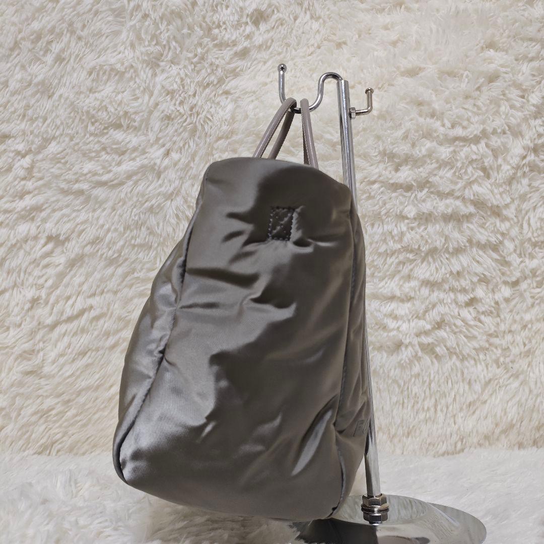 極美品✨DIESEL ナイロン トートバッグ グレー 2wayショルダー A4可