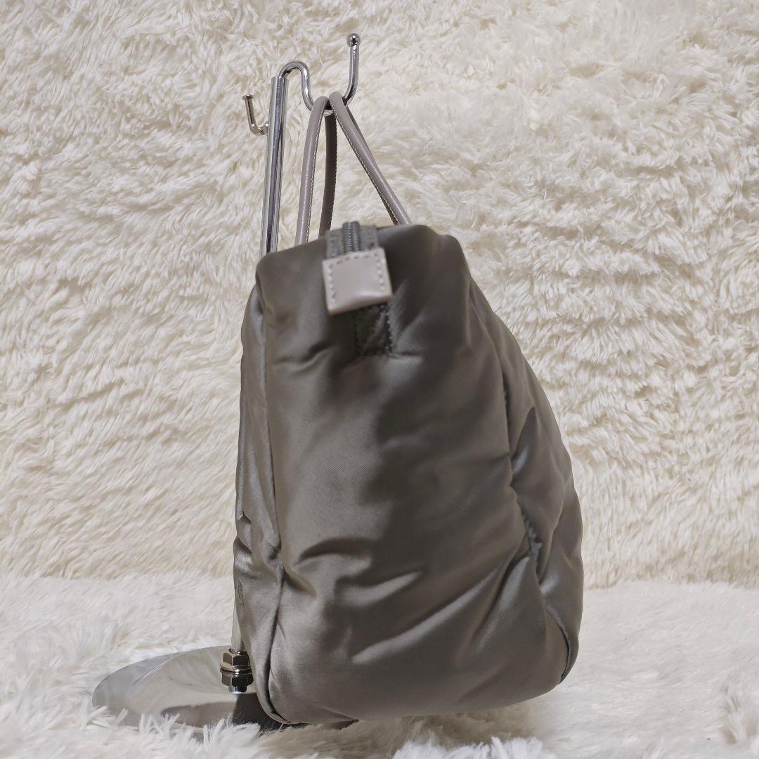 極美品✨DIESEL ナイロン トートバッグ グレー 2wayショルダー A4可