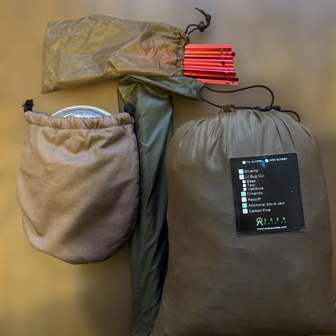 Seek Outside シマロン　ソロ用湯たんぽ付き