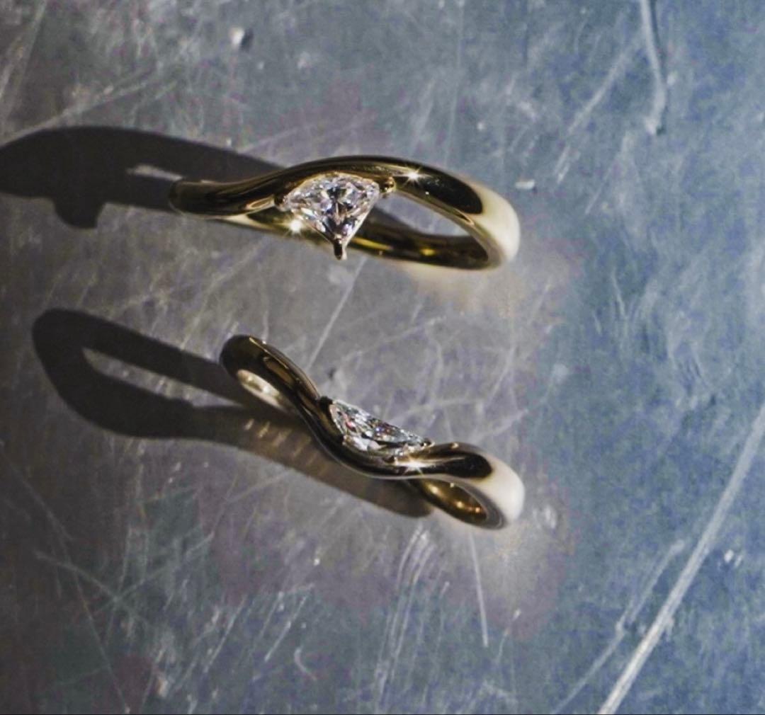 GYPPHY ジプフィー　Half Moon curva ring k10