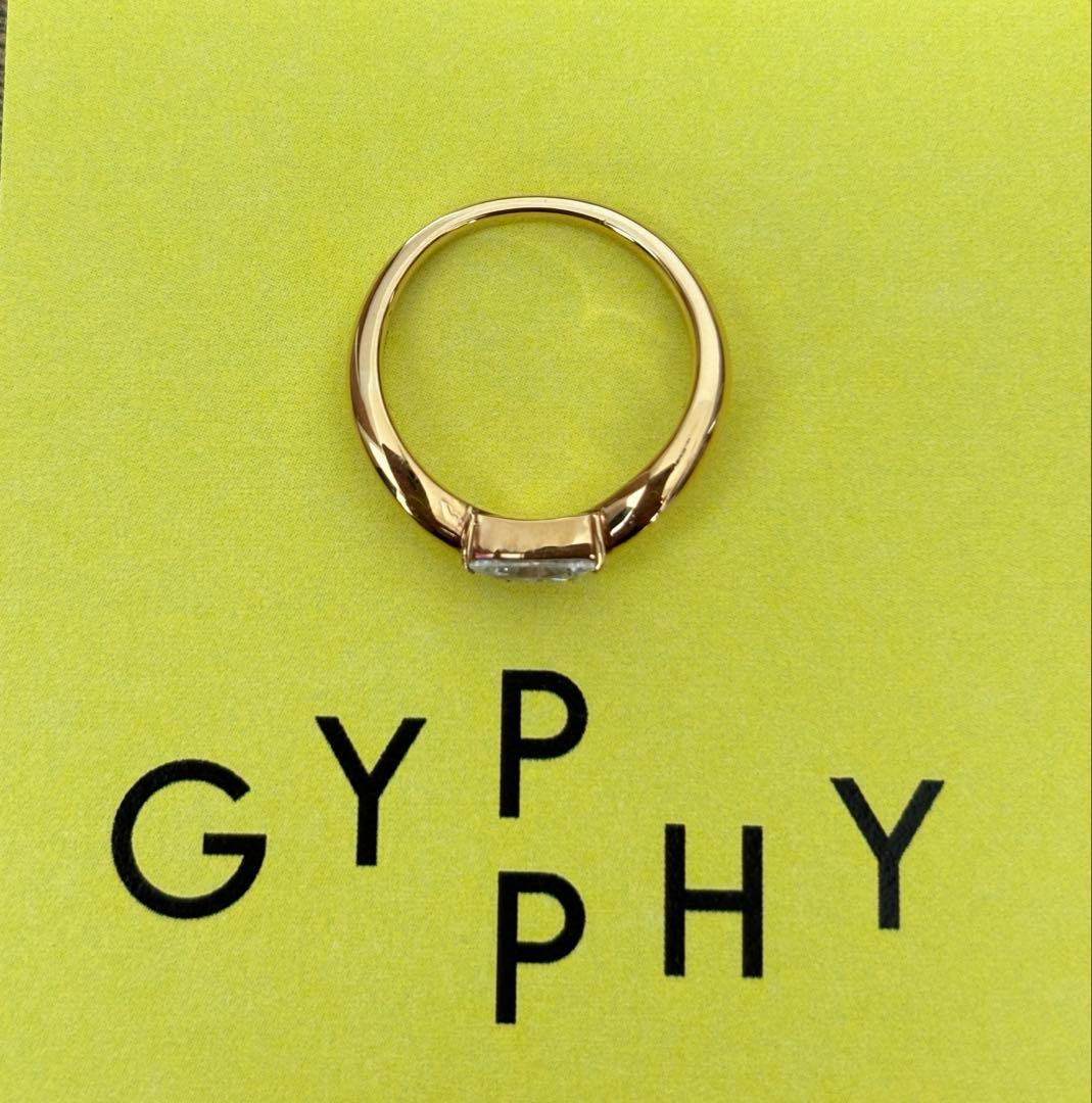 GYPPHY ジプフィー　Half Moon curva ring k10