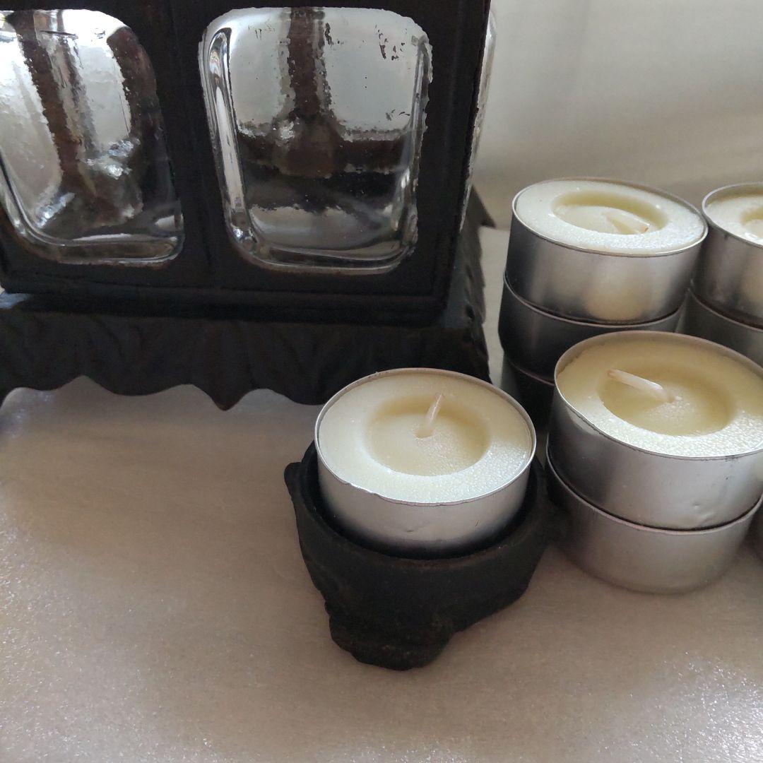 鉄製アイアンキャンドル　ランタン　キャンドル11個