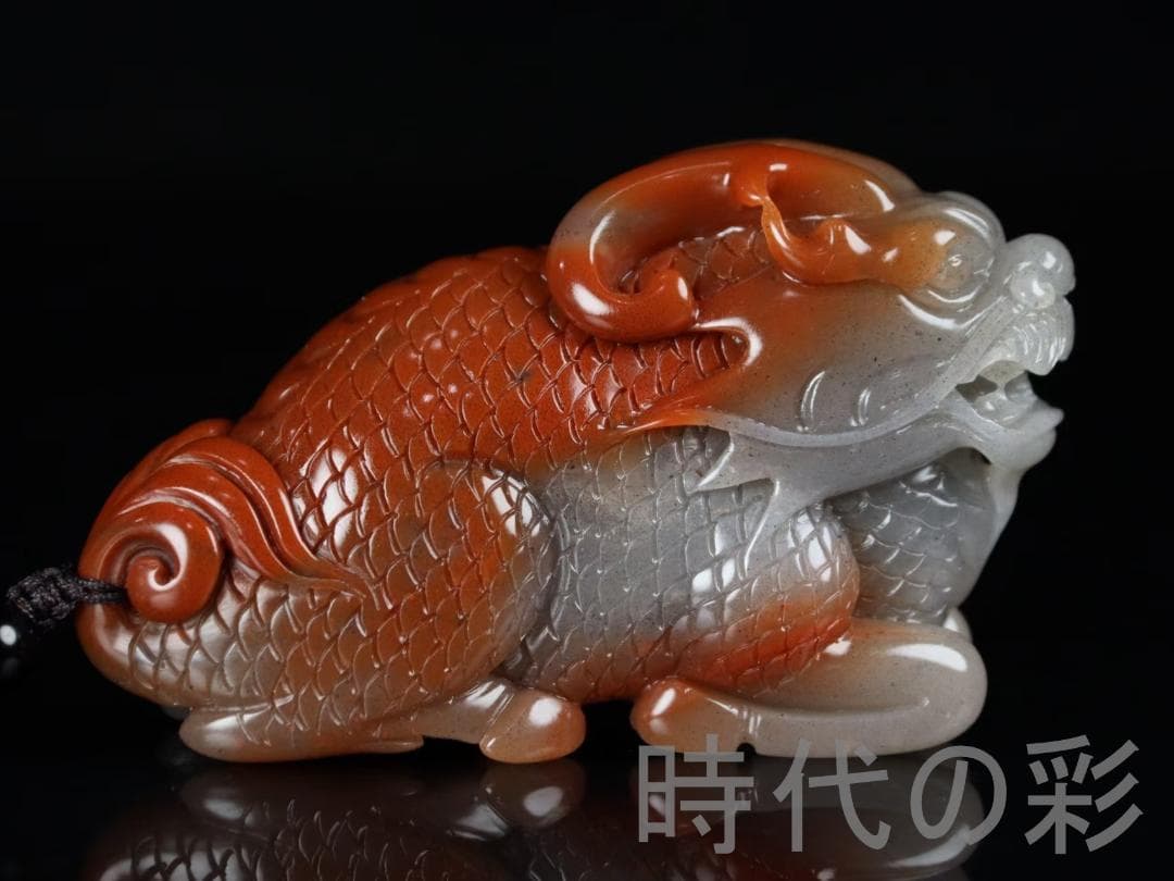 中国古美術【寿山石 瑞獣把件】瑞獣献福 密彫 手彫り 寿山石細作 在銘 賞石擺件