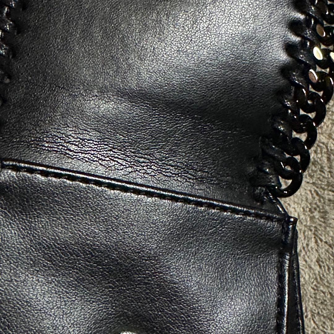 STELLA McCARTNEY ブラック 三つ折り財布