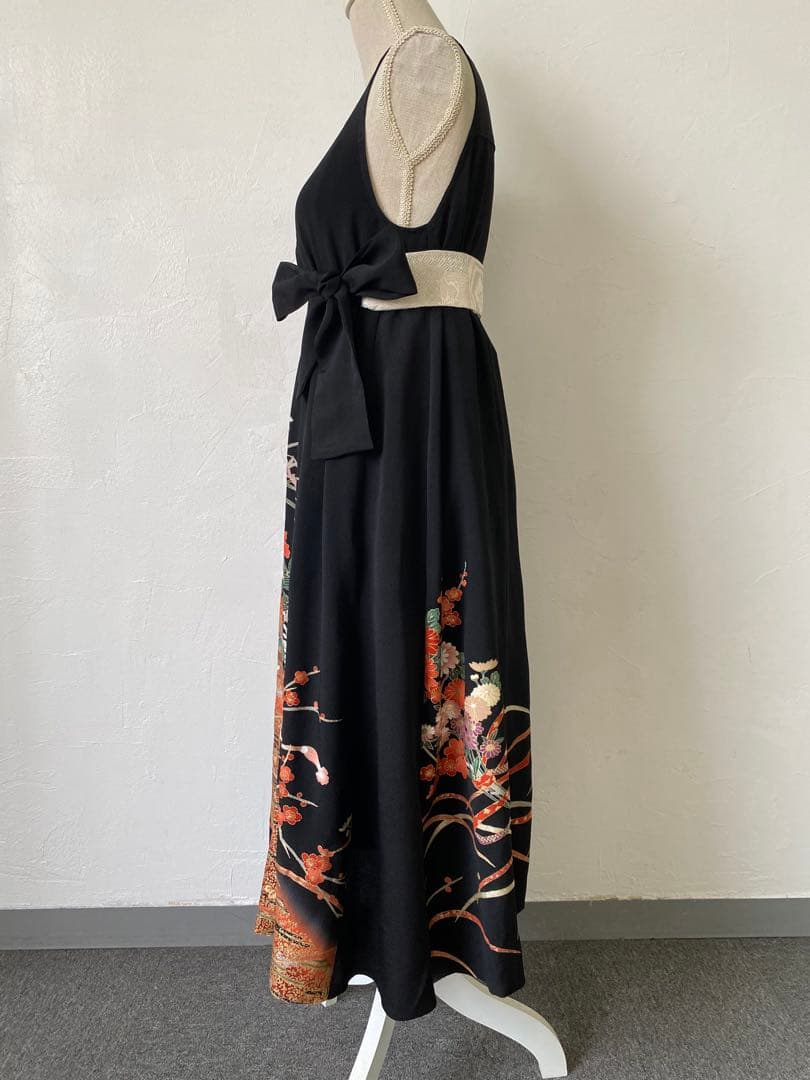 3221 着物　留袖　リメイク　ドレス　ワンピース