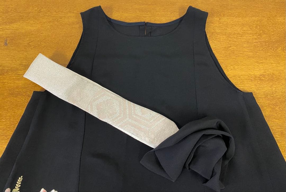 3221 着物　留袖　リメイク　ドレス　ワンピース
