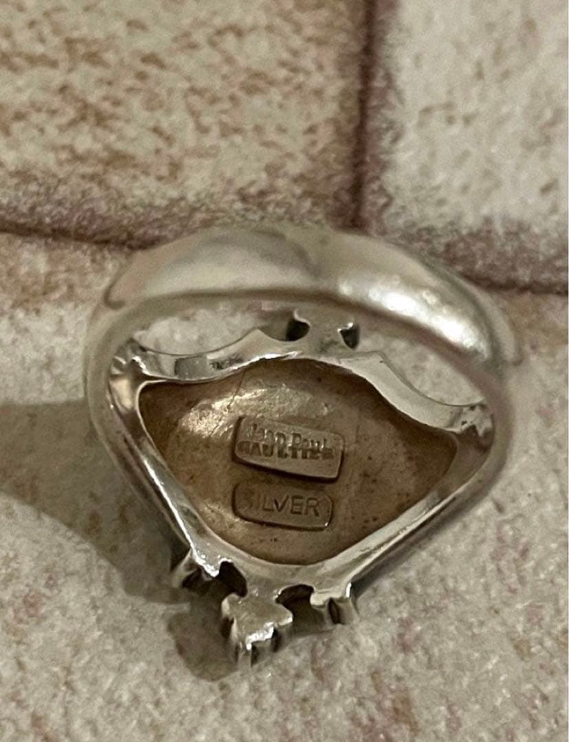 新宿伊勢丹購入ジャンポールゴルチエ指輪リング9号10号