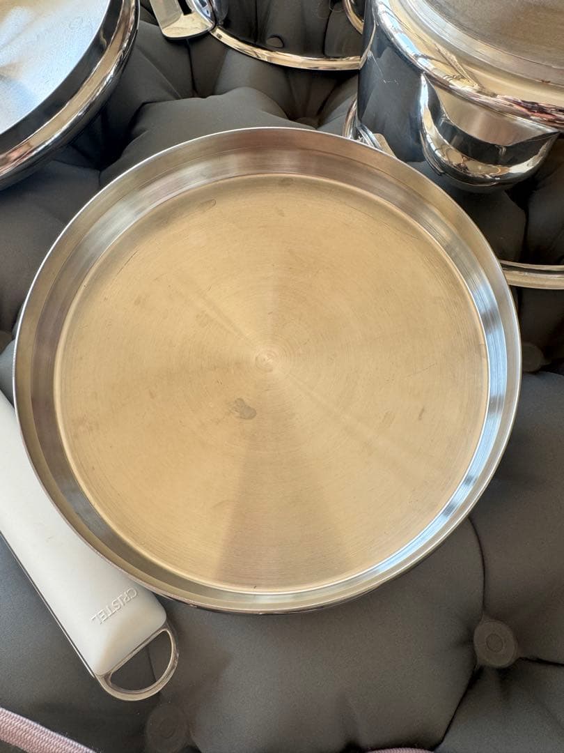 CRISTEL クリステル 鍋 16、18、20cm 3点ハンドルグリップ各2個