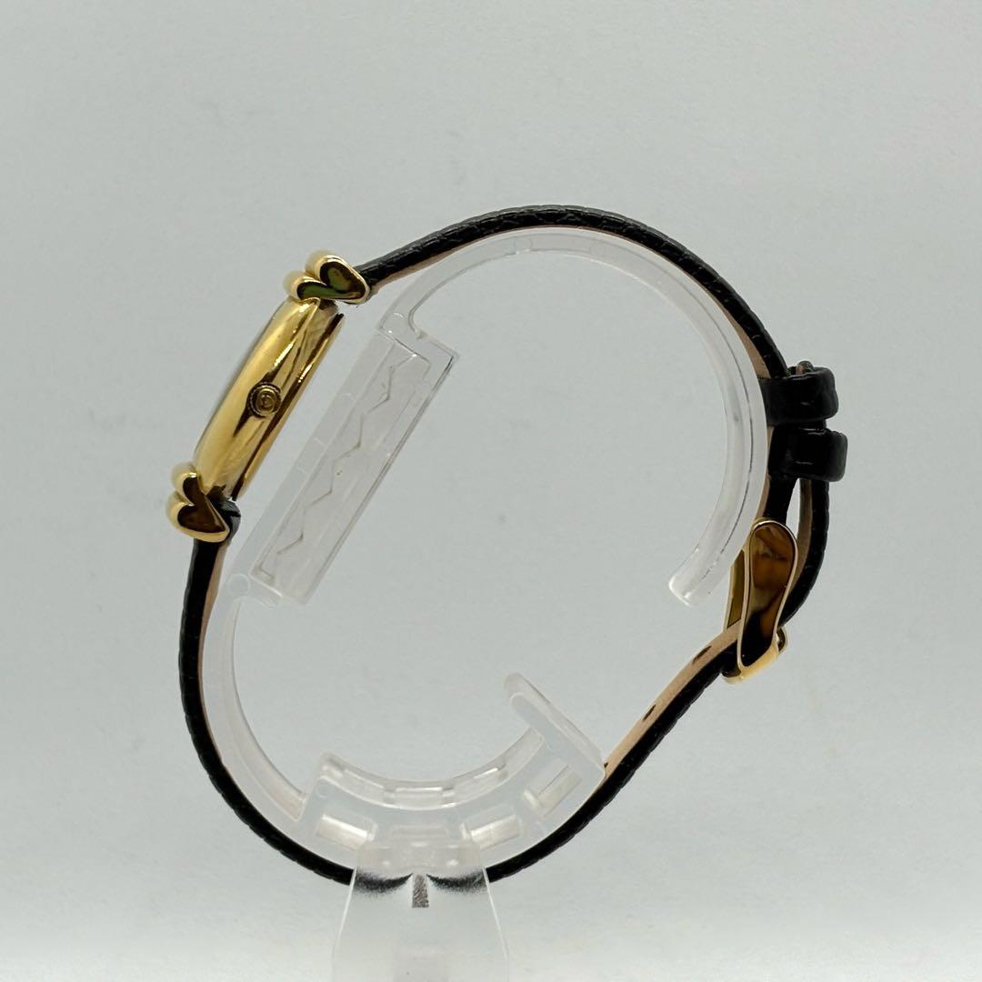 【稼働/新品電池】グッチ 5300L レディース腕時計 黒文字盤　新品ベルト