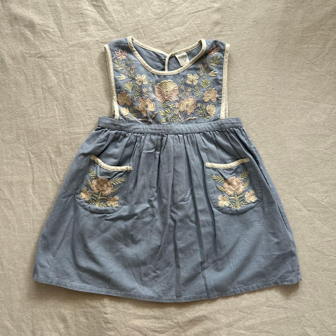 apolina2022AW エプロンワンピース