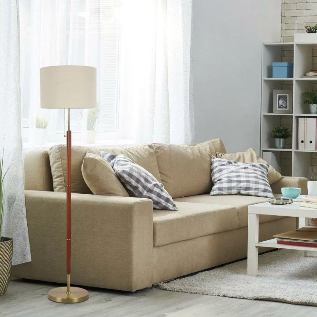 【 新品 未開封 】 ADESSO 北欧 フロアランプ おしゃれ ランプ LED