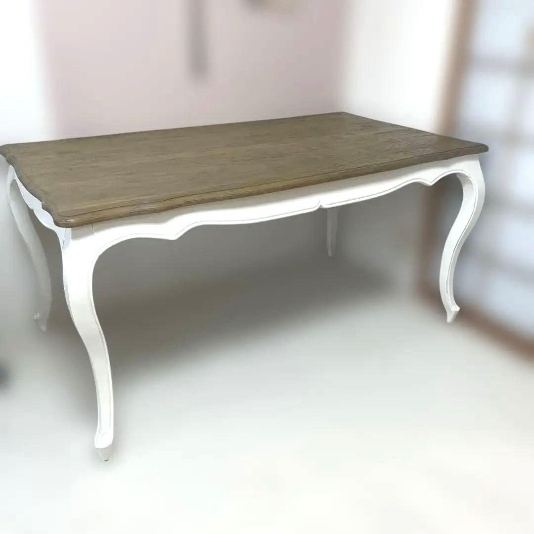 サラグレース　ダイニングテーブル　フレンチアンティーク風　シャビー