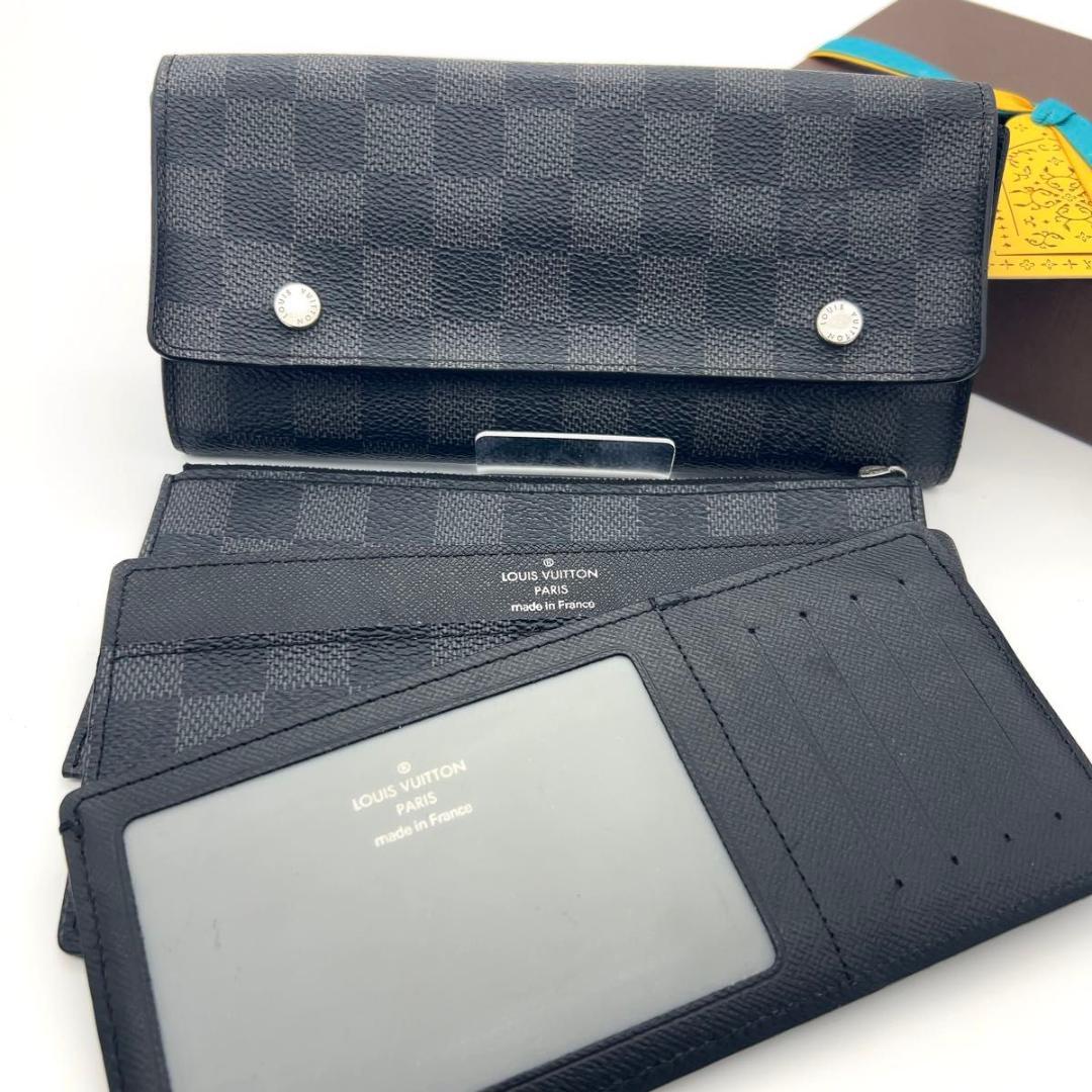 限界価格❣️ ルイヴィトン 長財布 グラフィット ロン モデュラブル 4点完備