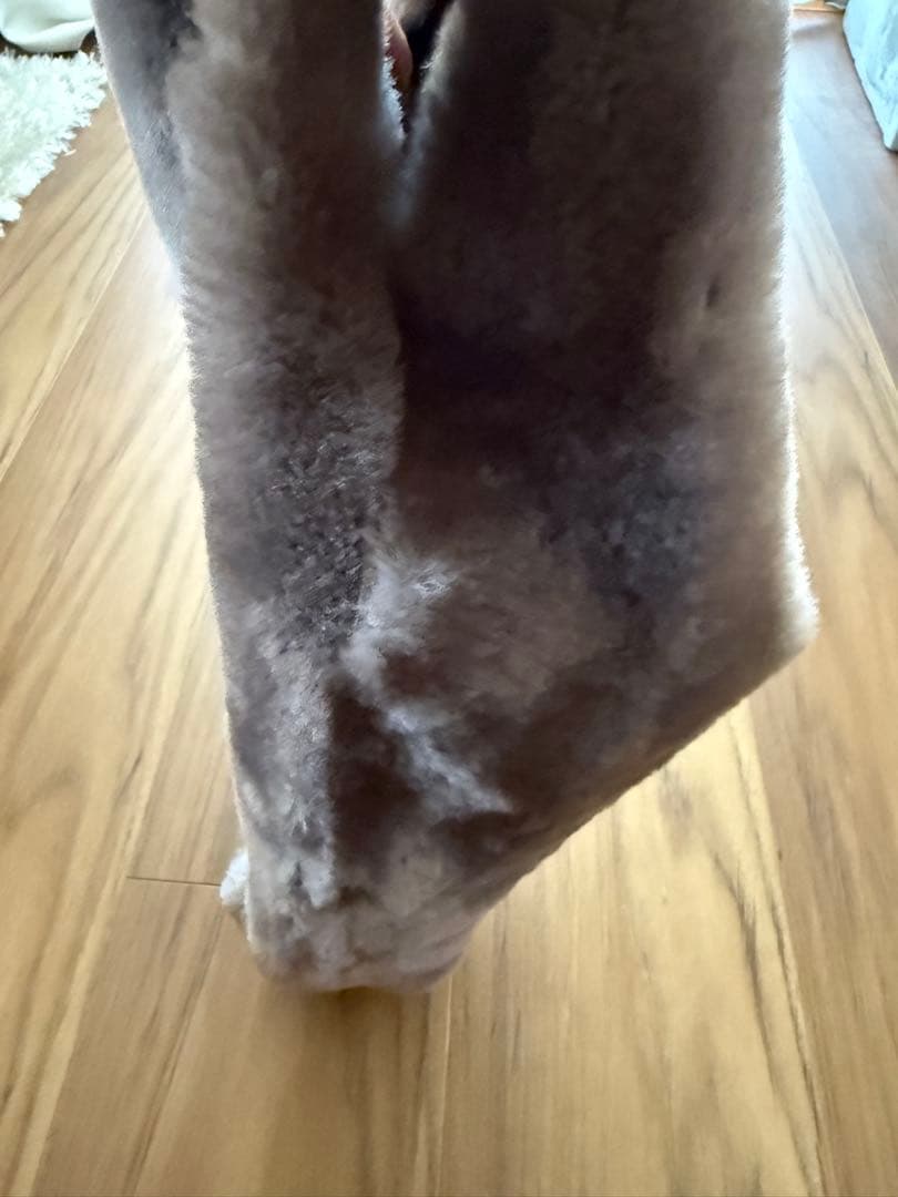 最終セール！Whim Gazette ウィムガゼット ムートンファーバッグ モカ