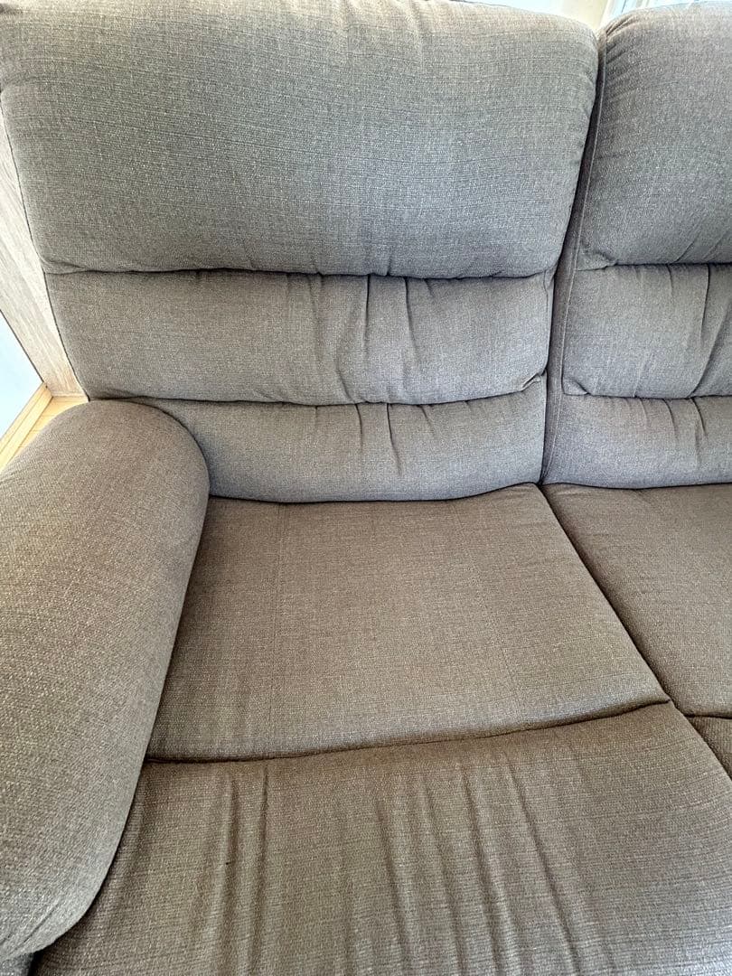【値下げ交渉OK！】ニトリ電動リクライニングソファ　2人掛けソファ　ビリーバー3