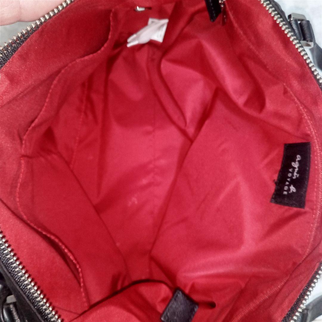 【未使用】agnes b. ナイロン×レザートートバッグ A4 肩掛け鞄