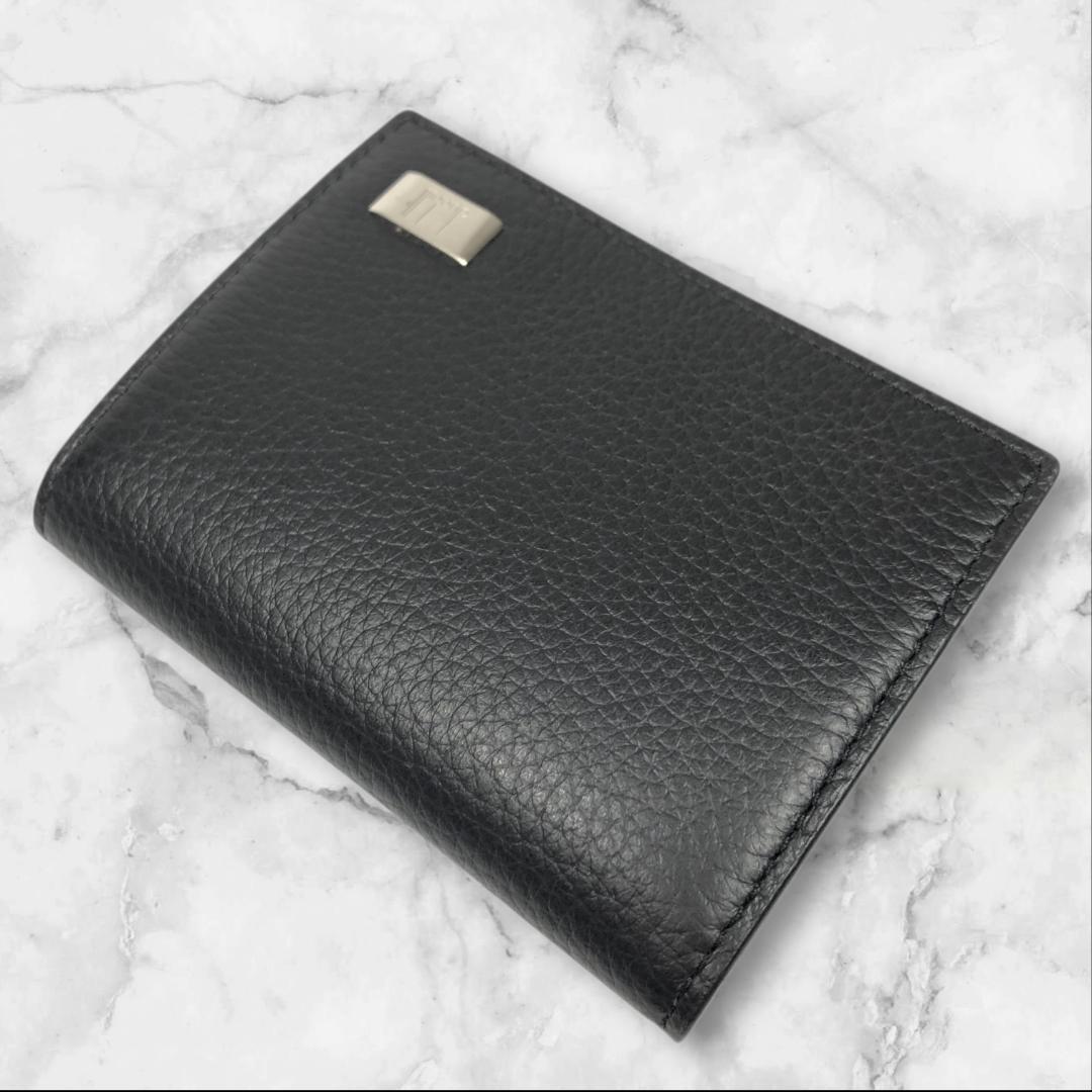 未使用品 ダンヒル dunhill ケース ロゴ金具 財布 小銭入れ 箱付