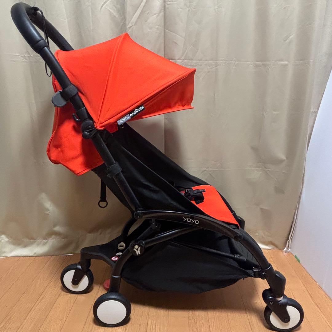 【美品】BABYZEN YOYO2 6+ ベビーカー オレンジSTOKKE取扱