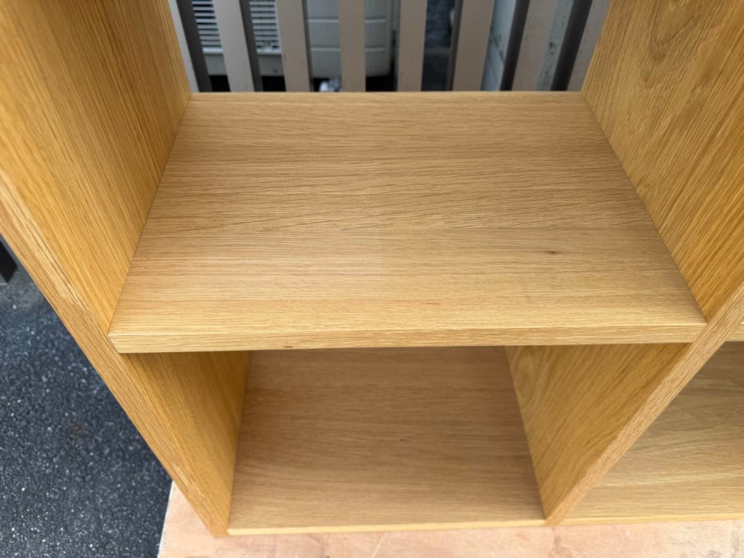 無印良品 スタッキングシェルフ 2×3 オーク材 定番 人気家具