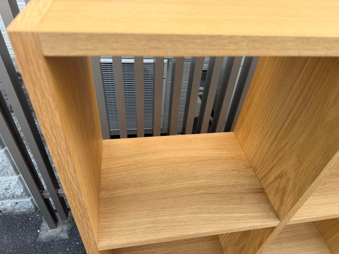 無印良品 スタッキングシェルフ 2×3 オーク材 定番 人気家具