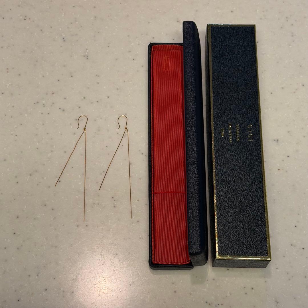 GIGI ジジ 18金 ピアス チェーン