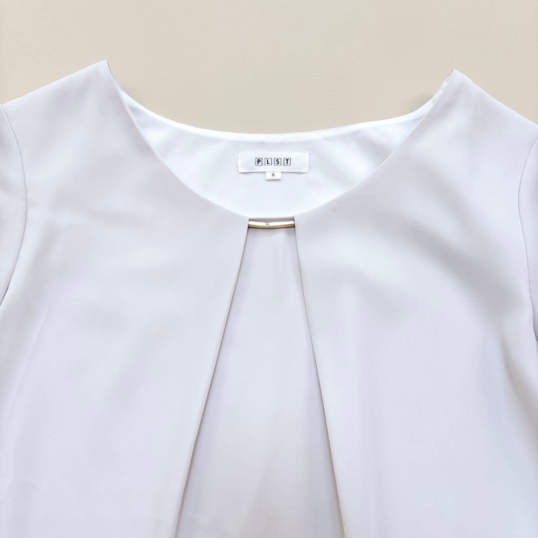 プラステ プレミアムオックスカラーレス 3点セット 洗濯可 ジャケット パンツ