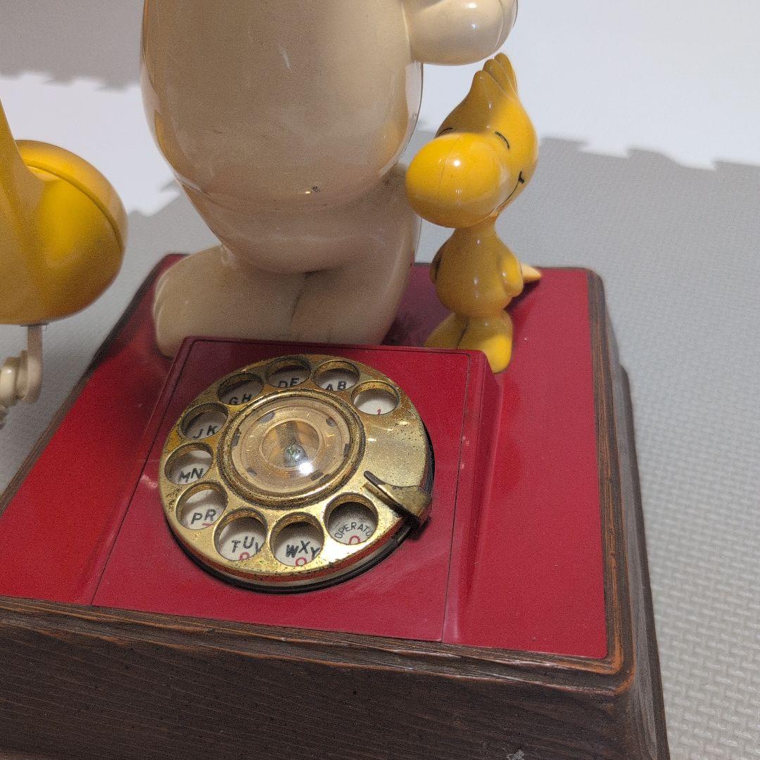 スヌーピー ダイヤル式電話