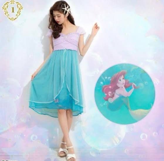 アリエル シークレットハニー マーメイドワンピース